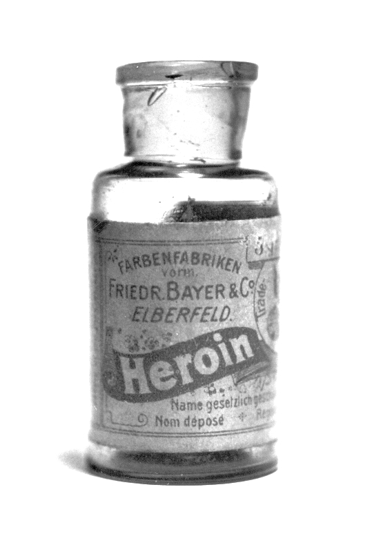  A bottle of Bayer heroin 